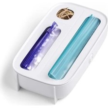 Hakay 3 Bölmeli Beyaz Saklama Düzenleyici