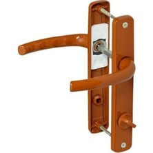 Hakay Metal Wc Kapı Kolu - Krom Kaplama, Banyo Kilit Sistemi