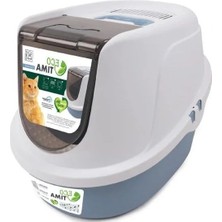 Hakay Sağlıklı ve Hijyenik Eco Tim Kedi Tuvaleti, Mavi