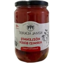 Hakay 720 cc Közlenmiş Kırmızı Biber Cam Kavanoz