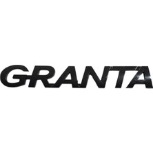 Gutsy Lada Yazı Monogram Granta Bagaj Kapak Siyah