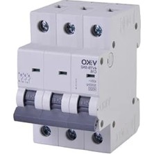 Hakay 4,5ka C Tipi 3 Kutup Otomatik Sigorta 16A