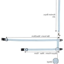 Hakay Gine Domuzu ve Tavşan Gezdirme Tasması (2 Metre)