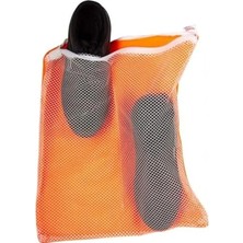 Hakay Fermuarlı Ayakkabı Yıkama Filesi, Dayanıklı Koruyucu Torba