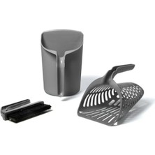 Hakay Kedi Bakım Seti - Tırmalama Pedi ve Kum Küreği