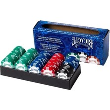 Hakay 100 Adet 8 Gram Poker Çipi - Kaliteli Kumanda Seti