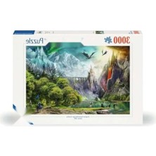 Hakay 3000 Parça Ejderha Temalı Puzzle