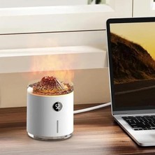 Hakay Akıllı Aromaterapi Nemlendirici, Simüle Alev Tasarımı