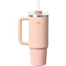 Hakay Pipetli Termos Bardak - Pastel Turuncu, 0.89 Litre