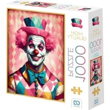 Hakay 1000 Parça Palyaço Temalı Hobi Puzzle Yapboz