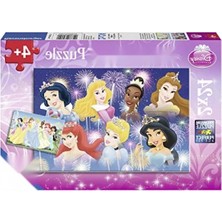 Hakay 2X24 Parça Renkli Prenses Temalı Puzzle Seti