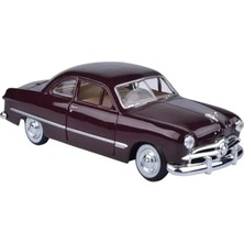 Hakay 1:24 Ölçek Die-Cast Metal Klasik Araç Modeli - 1949 Coupe
