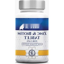 Hakay Kediler Için Çinko ve Biotin Içeren Vitamin Tableti