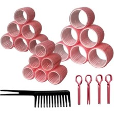 Hakay 37 Parça Saç Bigudisi Seti - Isısız Bukleler Için