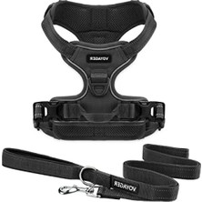 Hakay Çift Ekli Dış Mekan Köpek Yürüyüş Yeleği ve Tasma Paketi - S Beden (Göğüs: 17-22 Inç)