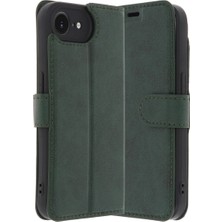 Eco Port Apple Iphone 16E Kılıf Trend S Plus Kapaklı Kılıf - Yeşil