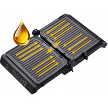 Zilan ZLN3942 Dijital Tost Makinesi | Izgara ve Tost Makinesi | Yapışmaz Plaka | Ayarlanabilir