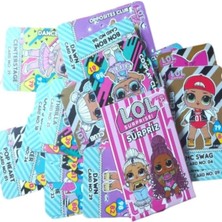 Emrah Gültekin Lol Sürpriz Karakter Kart Seti 5 Kutu 50 Kart Mini Oyuncak ve Şeker Hediyeli Paket Oyun Kağıtları