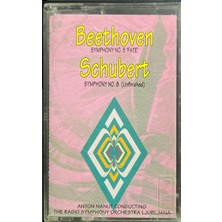 Plak İstasyonu (Plak Değildir Kaset Tir) Beethoven Schubert Symphony No.5-8 Kaset