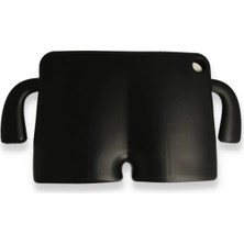 Markaon Üreticiniz Newface iPad Pro 11 (2021) Kılıf Karakter Tablet Silikon - Siyah YN1348