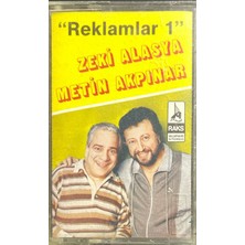 Plak İstasyonu (Plak Değildir Kaset Tir) Zeki Alasya Metin Akpınar Reklamlar 1 Kaset