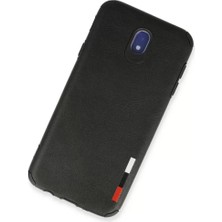 Zemira Home Newface Samsung Galaxy J7 Pro / J730 Kılıf Loop Deri Silikon - Siyah