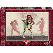 Markaon Üreticiniz 4355 Art Puzzle Şeytan Mı? Melek Mi? 1000 Parça Puzzle YN1348