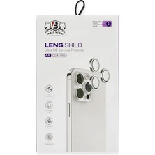 Markaon Üreticiniz Newface Apple iPhone 16 Pro Max Bilvis Titan Kamera Lens - Siyah YN1348