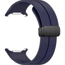 Markaon Üreticiniz Newface Watch 7 Ultra KR418 Tender Silikon Kordon - Lacivert YN1348