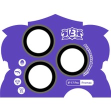 Markaon Üreticiniz Newface Apple iPhone 17 Pro Max Bilvis Titan Kamera Lens - Natural Grey YN1348