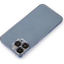 Markaon Üreticiniz Newface Apple iPhone 12 Pro Max Metal Kamera Lens Koruma Cam - Siyah YN1348