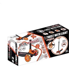 Markaon Üreticiniz Nessiworld Işıklı Twist Scooter Turuncu YN1348