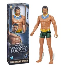 Markaon Üreticiniz Nessiworld Black Panther Wakanda Forever Titan Hero Figür F3351 YN1348