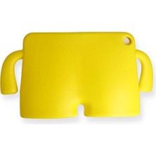 Markaon Üreticiniz Newface iPad 5 Air 9.7 Kılıf Karakter Tablet Silikon - Sarı YN1348