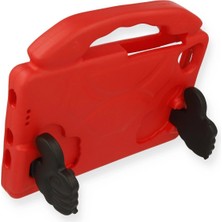 Markaon Üreticiniz Newface iPad 10.2 (7.nesil) Kılıf Like Stantlı Tablet Silikon - Kırmızı YN1348