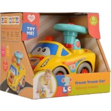 Markaon Üreticiniz Sesli Müzikli ve Işıklı Çok Fonksiyonlu Eğlenceli Arabam YN1348