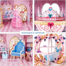 Markaon Üreticiniz Cubicfun Prenses Gizli Bahçe Şatosu 3D Puzzle YN1348