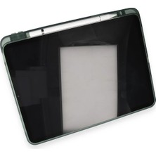 Markaon Üreticiniz Newface Xiaomi Pad 6 Kılıf Kalemlikli Mars Tablet Kılıfı - Koyu Yeşil YN1348