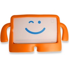 Markaon Üreticiniz Newface iPad 2022 10.9 (10.nesil) Kılıf Karakter Tablet Silikon - Turuncu YN1348