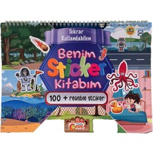 Markaon Üreticiniz Tükenmeyen Sticker Kitabım YN1348