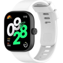 Markaon Üreticiniz Newface Xiaomi Redmi Watch 4 Klasik Kordon - Beyaz YN1348