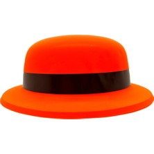 Markaon Üreticiniz Neon Partisi Turuncu Renk Melon Plastik Parti Şapkası YN1348