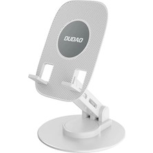 Üreticiniz F17S  Masaüstü Telefon Tutucu Döner Tabanı Alüminyum Paslanmaz Çelik Katlanabilir