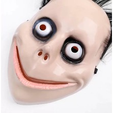 Markaon Üreticiniz Saçlı Momo Korku Maskesi 24X16 cm YN1348