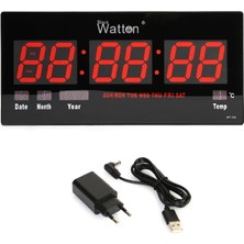 Üreticiniz Dijital Duvar ve Masa Saati WT-109 YN1348