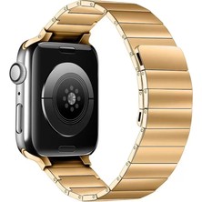 Markaon Üreticiniz Newface Apple Watch 42MM KR404 Huks Kordon - Gold YN1348
