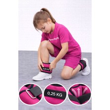 Spor Byfit Çocuklar Için Pembe El Veya Ayak Bileği Ağırlığı