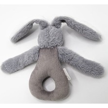 Markaon Üreticiniz  tutmalı Peluş Mini Tavşan 842 Gri YN1348