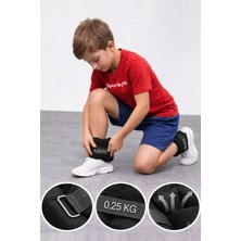 Spor Byfit Çocuklar Için Siyah El Veya Ayak Bileği Ağırlığı