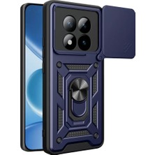 Mir Kitap Newface Xiaomi Redmi Note 15 Pro 4g Pars Lens Yüzüklü Silikon - Lacivert